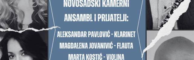 Koncertom Novosadskog kamernog ansambla počinje Maj mesec muzike