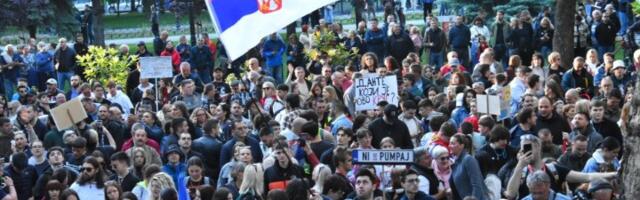 Ustaje Srbija: Večeras protest i u Nišu ispred Osnovnog suda
