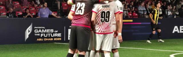 Slab početak za Zero 10 na Phygital Football turniru, sledi odlučujući meč protiv Dubai Junajteda