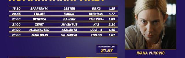 Humanitarni tiket u podne: Ivana Vuković tipuje za Vanju Malović