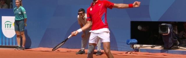 Nole: Najteži dan, četiri majice sam promenio