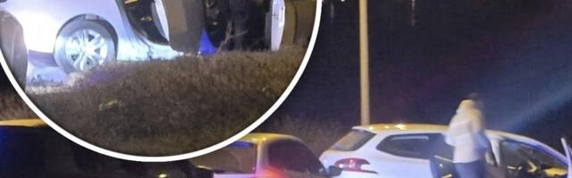 HAOS NA OBRENOVAČKOM PUTU: Tinejdžer (19) bežao policiji sa drogom u kolima, potera završena UDESOM!