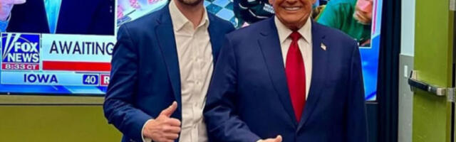 У Кину заједно са Трампом иде његов син Ерик