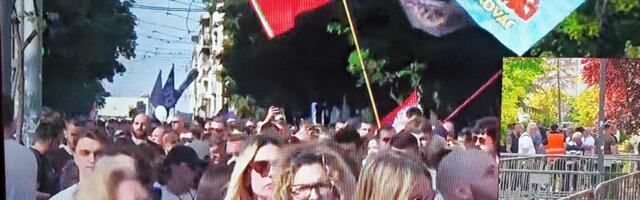 Na protestu u Beogradu i studenti iz Leskovca
