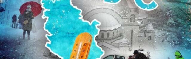 CELA SRBIJA U MINUSU! U ovom delu zemlje izmereno čak -15°C, zima se ne predaje, a OVOG DANA stiže NOVI TALAS PADAVINA