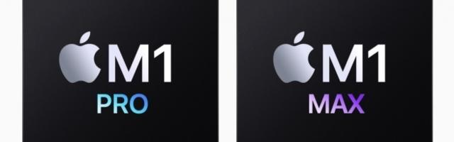 M1 Pro i M1 Max su premijum Apple čipovi za Mac računare