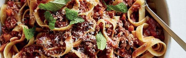 Bolonjeze pasta u marokanskom stilu