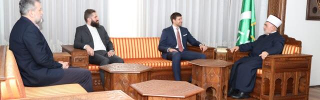 Ministar Đerlek posjetio muftiju Dudića