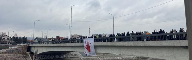 Studenti blokirali Most mladosti u Nišu: Ne dirajte nam više mladost