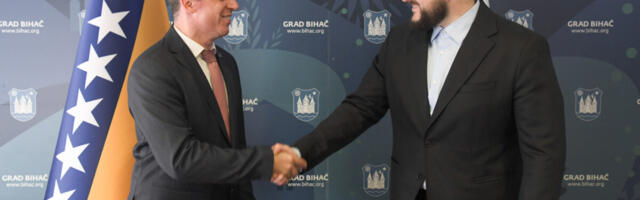 Ministar Zukorlić posjetio gradonačelnika Bihaća Elvedina Sedića