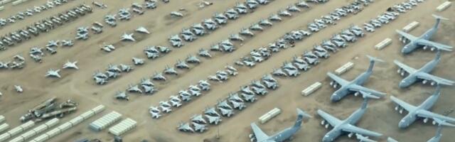 VIDEO: U Arizoni se nalazi najveće "groblje" aviona: Ima više od 4.500 letelica