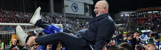 Bosna i Hercegovina ipisala novu stranicu fudbalske istorije /GALERIJA/