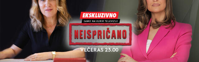 EKSKLUZIVNO: Ministarka Snežana Paunović gošća je emisije “Neispričano” večeras od 23.00