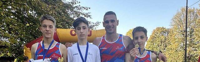 Pet odličja za atletičare Mladosti u Valjevu