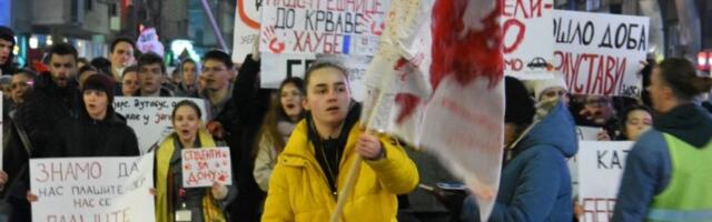 Studenti u blokadi odbili ključeve Gradske opštine Medijana