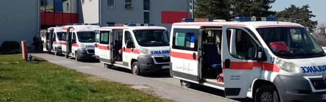 Zavod za urgentnu medicinu Kragujevac: 206 poziva i 68 intervencija u prethodna 24 časa