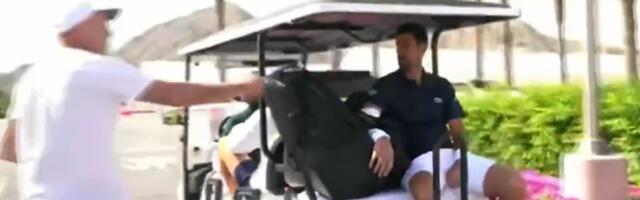 Novak zaboravio važnu stvar pred meč sa Kovačevićem, morao je da reaguje njegov tim /VIDEO/