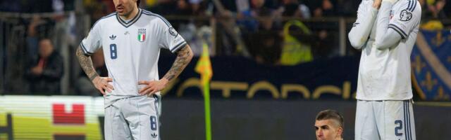 Boginja u korovu i pocepana karta: Italijani slomljeni nakon eliminacije od BiH /FOTO/