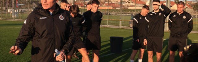 Haos na treningu Partizana: Blagojević se sukobio sa dvojicom igrača, pa čitavu ekipu poslao u svlačionicu