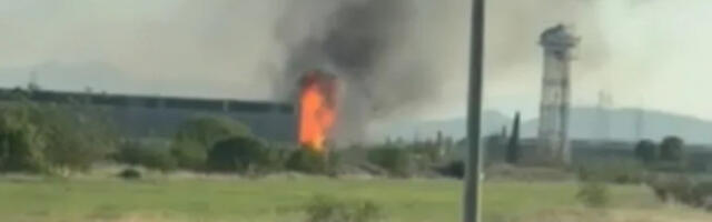 Велики пожар у Подгорици, гори Комбинат алуминијума