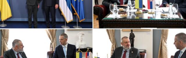 Ђурић и Литвиненко о јачању политичког дијалога Србије и Украјине