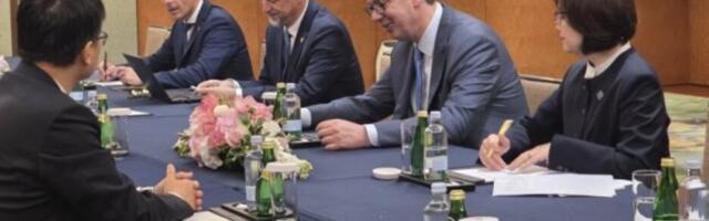 UŽIVO VUČIĆ U KINI: Predsednik se sastaje sa predstavnicima velikih kineskih kompanija, u toku pregovori o novim investicijama