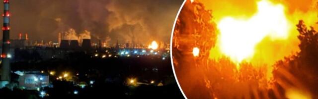 Udari duboko u rusku teritoriju: Ukrajinski dronovi zapalili jedno od najvećih energetskih postrojenja (VIDEO)
