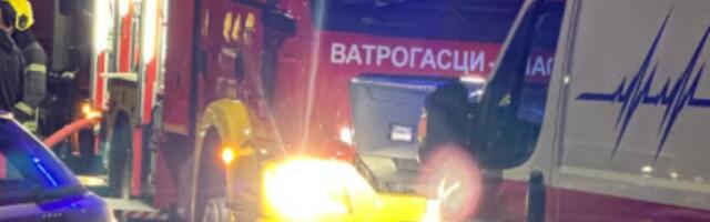 Drama na Zvezdari: Plinska boca izazvala požar, dve osobe povređene