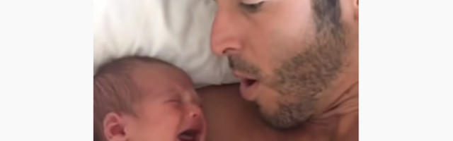 Uspavajte uplakanu bebu za 30 sekundi: Tatina jednostavna metoda oduševila svet (VIDEO)