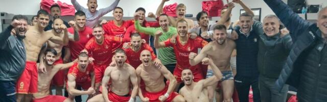 Tresla se svlačionica Napretka! Je l` iko verovao? Nije! (VIDEO)
