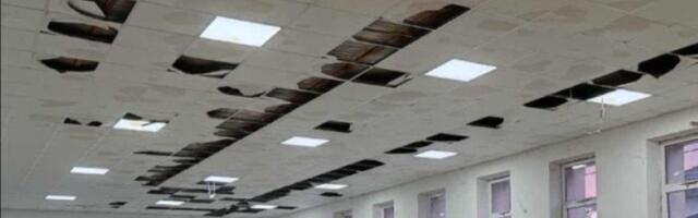 SSP: Urušio se plafon u Domu kulture (FOTO)