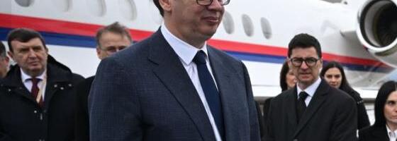 VUČIĆ STIGAO U PREDSEDNIČKU PALATU U ANKARI: Sledi sastanak sa Erdoganom