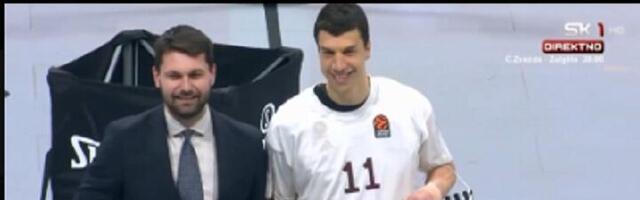 Grobari ovacijama dočekali Lučića (VIDEO)