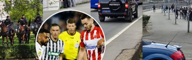 SVE VRVI OD POLICIJE PRED DERBI! Organi reda u pripravnosti tri sata pred okršaj! (FOTO GALERIJA + VIDEO)