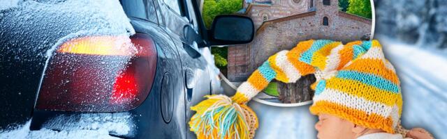 "Plač bebe začuo se u trenutku kada smo ugledali Manastir Ravanicu!": Trećeg dana Božića Nevena se porodila u kolima na zaleđenom putu