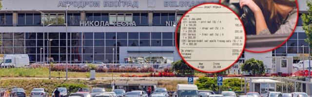 BG aerodrom skuplji od njujorškog: 23.700 za parking (FOTO)