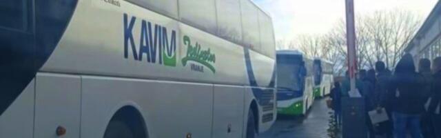 Otpao točak autobusu vranjskog Kavim Jedinstva na autoputu