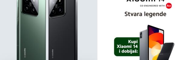 Legendarna ponuda Xiaomi 14 telefona: Kupi novi telefon i dobijaš Redmi Pad SE i Xiaomi 50W Wireless Charging Stand