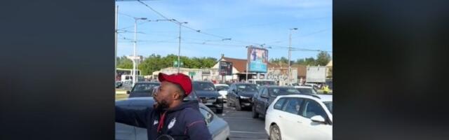"Brate, I play now": Kanga zamalo da zakasni na derbi (VIDEO)