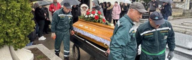 I NEBO JE PLAKALO: U Zrenjaninu sahranjen Ljubomir Katić,  jedan od petorice slavnih Proleterovih košarkaša