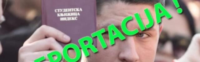 Rektor saslušan zbog studenta koji želi da uči?! Miloš Pavlović postao meta linča: Blokaderi ga tretiraju kao zločinca jer traži pravo na nastavu (FOTO)