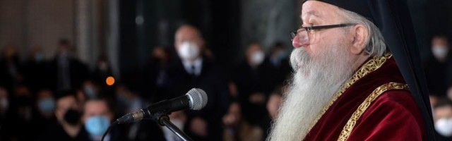 Hrizostom: Patrijarh neumorno brinuo o crkvi, pateći zbog raskola u pravoslavlju