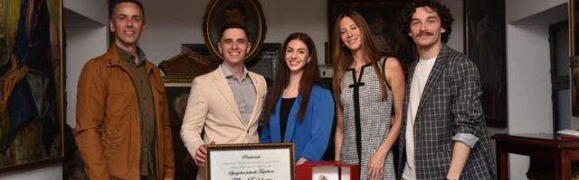 Laureati Jana Zimonjić i Filip Rešidović: Uručena nagrada "Terpsihora"