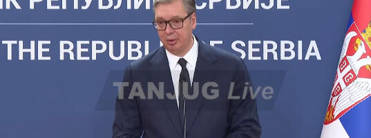(UŽIVO) Obraćanje Vučića i Košte nakon sastanka u Palati Srbija