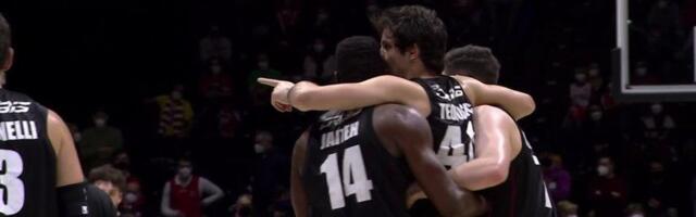 Teodosić iznet s terena, stradalo mu koleno (VIDEO)