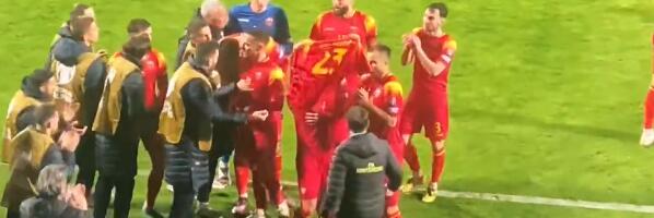 POBEDA U ČAST ANDRIJE DELIBAŠIĆA: Stevan Jovetić posvetio gol bišvem napadaču Crne Gore i Partizana! (VIDEO)