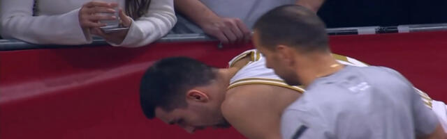 Katastrofalne vesti za Zvezdu: Povredio se Ognjen Dobrić, odmah mu pritrčali u pomoć (VIDEO)