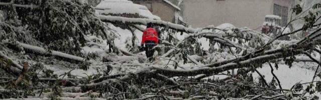 STIGLA STRUJA U SKORO SVAKU KUĆU U BAŠTI! Elektromonteri rade bez pauze posle jučerašnjeg obilnog snega