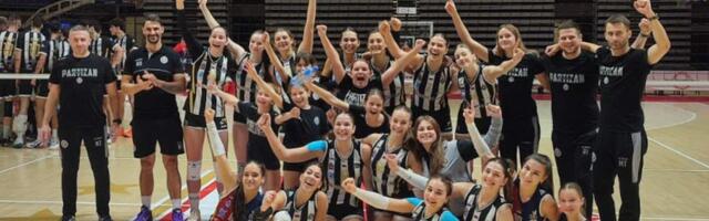 Odbojkašice Partizana ubedljive u gradskom derbiju