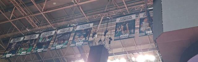 Lik Dejana Bodiroge uklonjen pred meč sa Zvezdom u Grčkoj, pogledajte kako izgleda hala dan pre utakmice